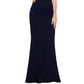 Betsy & Adam Women's Beaded Sleeve Gown Blue Size 4