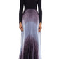 Betsy & Adam Women's Ombre Pleated Gown Black Size 14 Petite