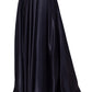 Blondie Nites Junior's Illusion Applique Charmeuse Gown Black Size 7