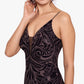 Betsy & Adam Women's Glitter Gown Black Size 12
