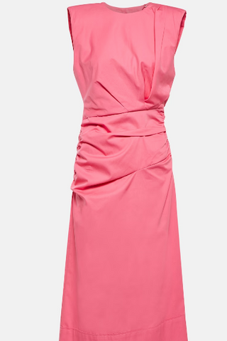 Betsy & Adam Women's Midi Sheath Dress Pink Size 2