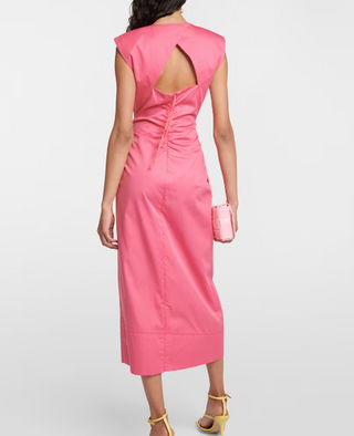 Betsy & Adam Women's Midi Sheath Dress Pink Size 2
