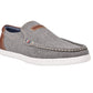 Tommy Hilfiger Men's Slip-On Carlid Linen Sneakers Shoes Gray Size 8.5 M