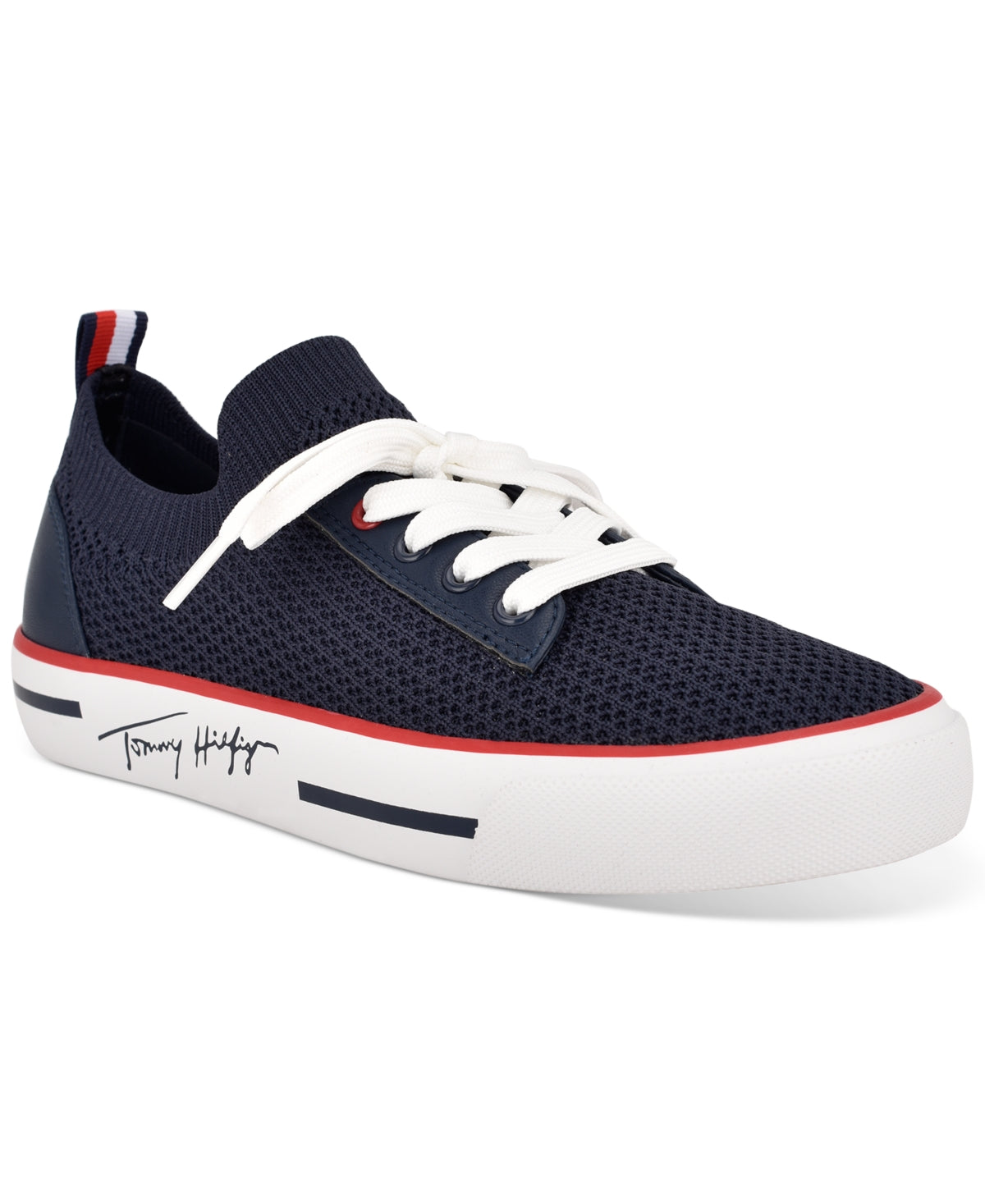 Tommy Hilfiger Women's Gessie Sneaker Blue Size 8 M