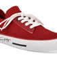 Tommy Hilfiger Women's Gessie Sneaker Red Size 7 M