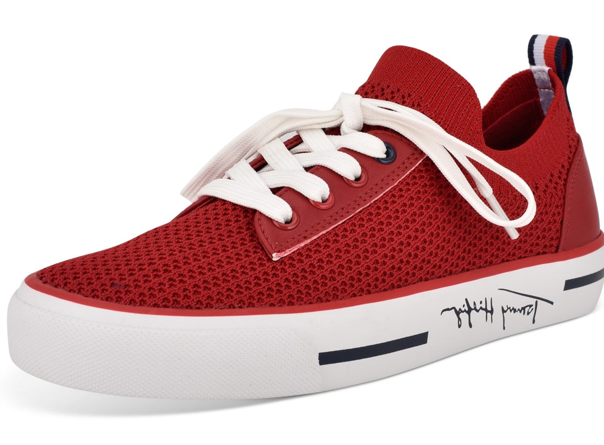 Tommy Hilfiger Women's Gessie Sneaker Red Size 7 M