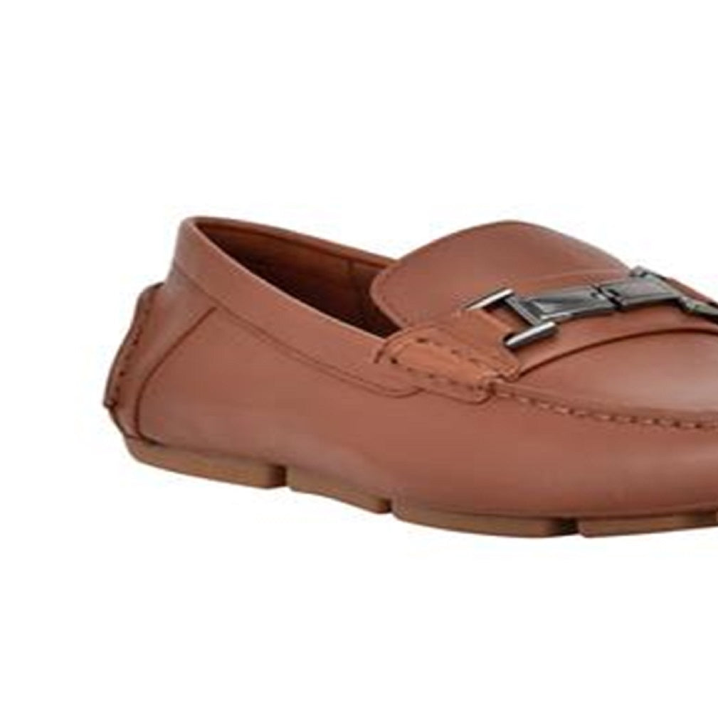 Calvin Klein Men's Magnus Casual Slip on Loafers Brown Size 9.5