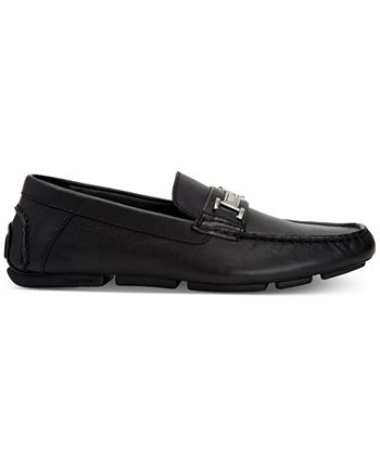Calvin Klein Men's Magnus Casual Slip On Loafers Shoes Black Size 9 M