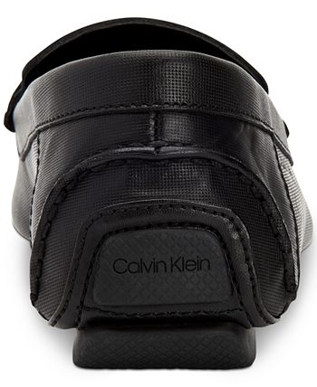 Calvin Klein Men's Magnus Casual Slip On Loafers Shoes Black Size 9 M