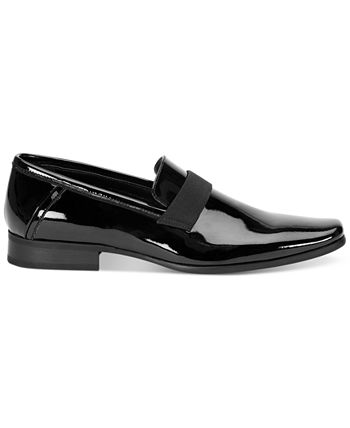 Calvin Klein Men's Bernard Slip on Dress Shoes Black Size 9