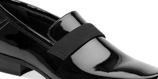 Calvin Klein Men's Bernard Slip on Dress Shoes Black Size 9