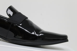 Calvin Klein Men's Bernard Slip On Dress Shoes Black Size 10 M