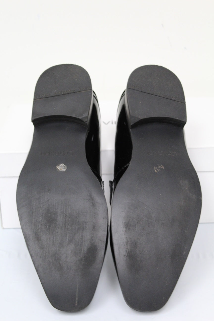 Calvin Klein Men's Bernard Slip On Dress Shoes Black Size 10 M