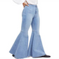 Free People Women's Just Float On Flare Jeans Blue Size 31