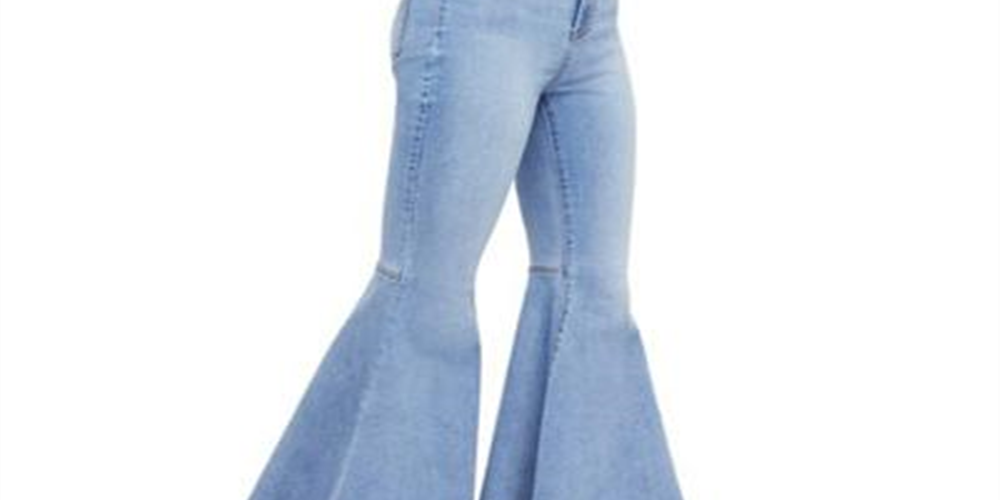 Free People Women's Just Float On Flare Jeans Blue Size 31