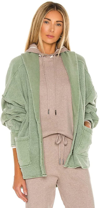 Free People Women's Jordan Jacket Green Size Large