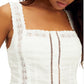 Free People Women's Maggie Lace Tank White Size Large