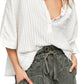 Free People Women's the Ava Oversize Shirt White Size Small