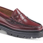GH Bass Women's Whitney Super Lug Sole Loafer Flats Shoes Red Size 9.5