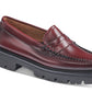 GH Bass Women's Whitney Super Lug Sole Loafer Flats Shoes Red Size 9.5