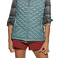 Bass Outdoor Women's Trooper Quilted Packable Hiking Vest Blue Size Small