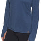 Bass Outdoor Women's Leus Trail Performance Top Blue Size Medium