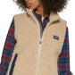 Bass Outdoor Women's Route Hiking Faux Sherpa Vest Brown Size Medium