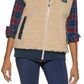 Bass Outdoor Women's Route Hiking Faux Sherpa Vest Brown Size Medium