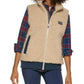 Bass Outdoor Women's Route Hiking Faux Sherpa Vest Brown Size Medium