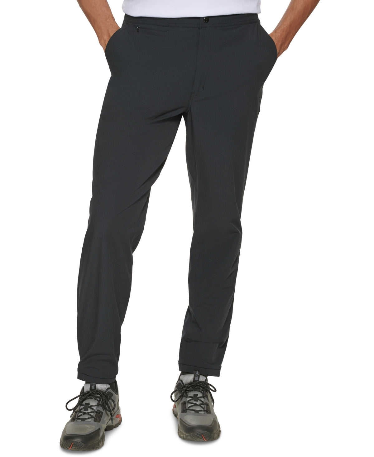 Bass Outdoor Men's Canyon Loop Regular Fit Stretch Performance Trail Pants Black Size Large
