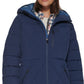 Bass Outdoor Women's Glacier Hooded Hiking Jacket Blue Size X-Large