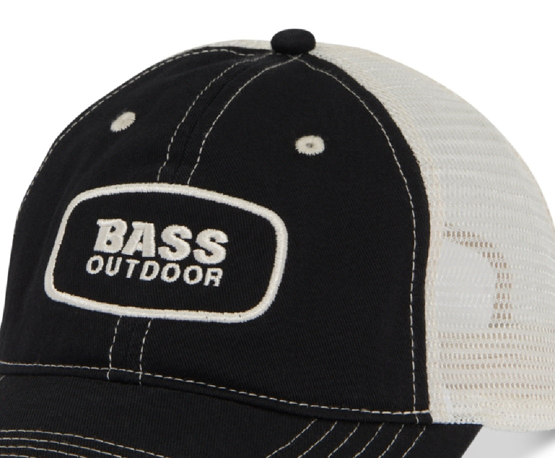 Bass Outdoor Men's Trail Loop Hat Black Size Regular