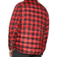 G.H. Bass & Co. Men's Mission Flannel Puffer Jacket Red Size Small