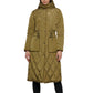 Kenneth Cole Women's Hooded Anorak Coat Green Size Small