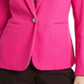 Riley & Rae Women's Harlow Striped Lining Blazer Pink