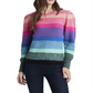 Vince Camuto Women's Long Sleeve Color Block Sweater Pink Size XS