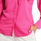 Riley & Rae Women's Camille Bow Neck Blouse  Pink  Size XL