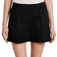 Riley & Rae Women's Rose Double Weave Shorts Black Size 12