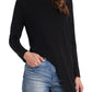 Vince Camuto Women's Cutout Long Sleeve Tunic Black Size Medium
