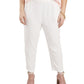Vince Camuto Women's Pocketed Pull On Wear To Work  Pants Brown Size 2X