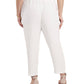 Vince Camuto Women's Pocketed Pull On Wear To Work  Pants Brown Size 2X