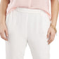 Vince Camuto Women's Pocketed Pull On Wear To Work  Pants Brown Size 2X