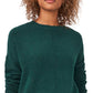 Vince Camuto Women's Center Seam Crewneck Sweater Green Size Medium