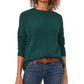 Vince Camuto Women's Center Seam Crewneck Sweater Green Size Medium