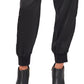Vince Camuto Women's Luxe Satin Cargo Jogger Pants Black Size X-Large