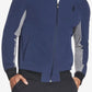 Skechers Men's Go Walk Wear Skechweave Premium Colorblocked Bomber Jacket Blue Size XXX-Large
