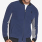 Skechers Men's Go Walk Wear Skechweave Premium Colorblocked Bomber Jacket Blue Size XXX-Large