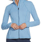 Skechers Women's Gowalk Goflex Mesh Insert Jacket Blue Size Small