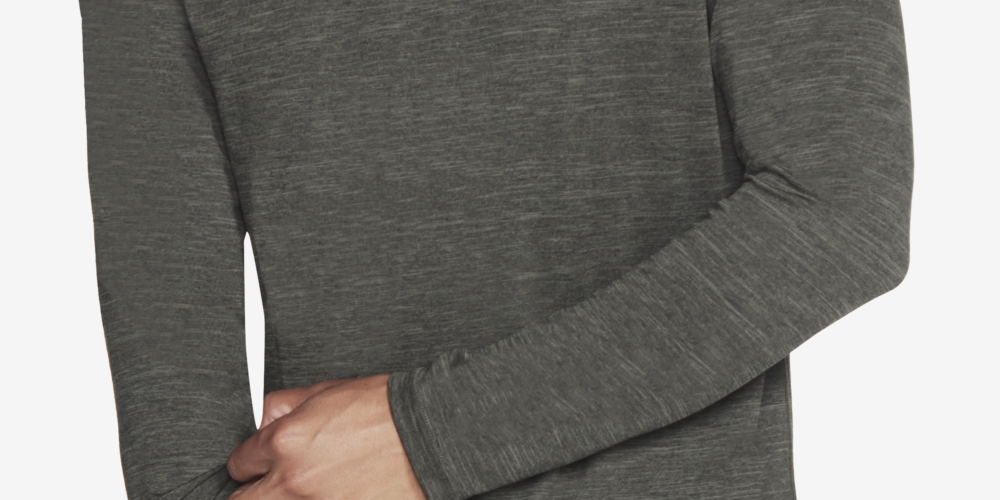 Skechers Men's On the Road Long Sleeve T-Shirt Green Size Small