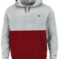 Champion Men's Colorblocked Hoodie Gray Size Large